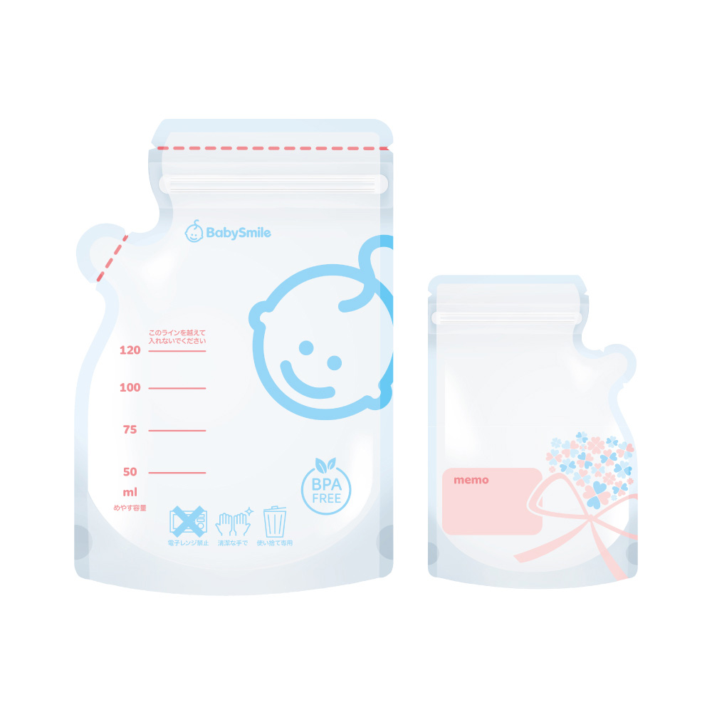 母乳保存パック 120ml E-406